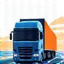 Symbol für Internationalen Straßentransport mit LKW